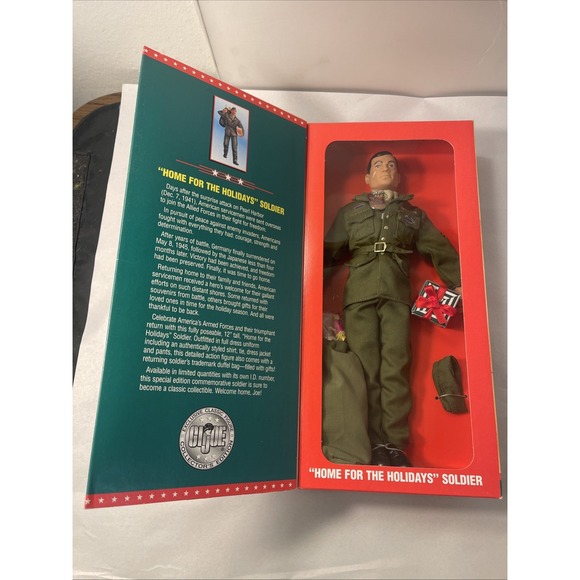 Hasbro Other - GI Joe Home for the Holidays Soldier Limited Edition Collector's Figure 1996 NEW